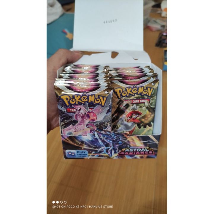 thẻ bài pokemon tcg chính hãng astral radiance 100k/1 pack random