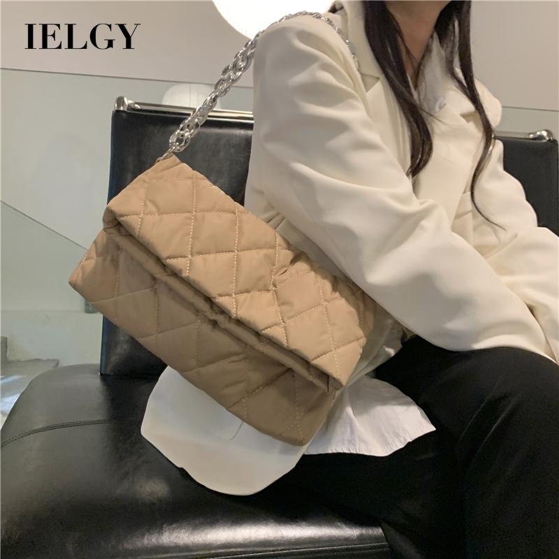 IELGY Túi Đeo Vai Bằng Vải canvas Thiết Kế Nhỏ Gọn Thời Trang