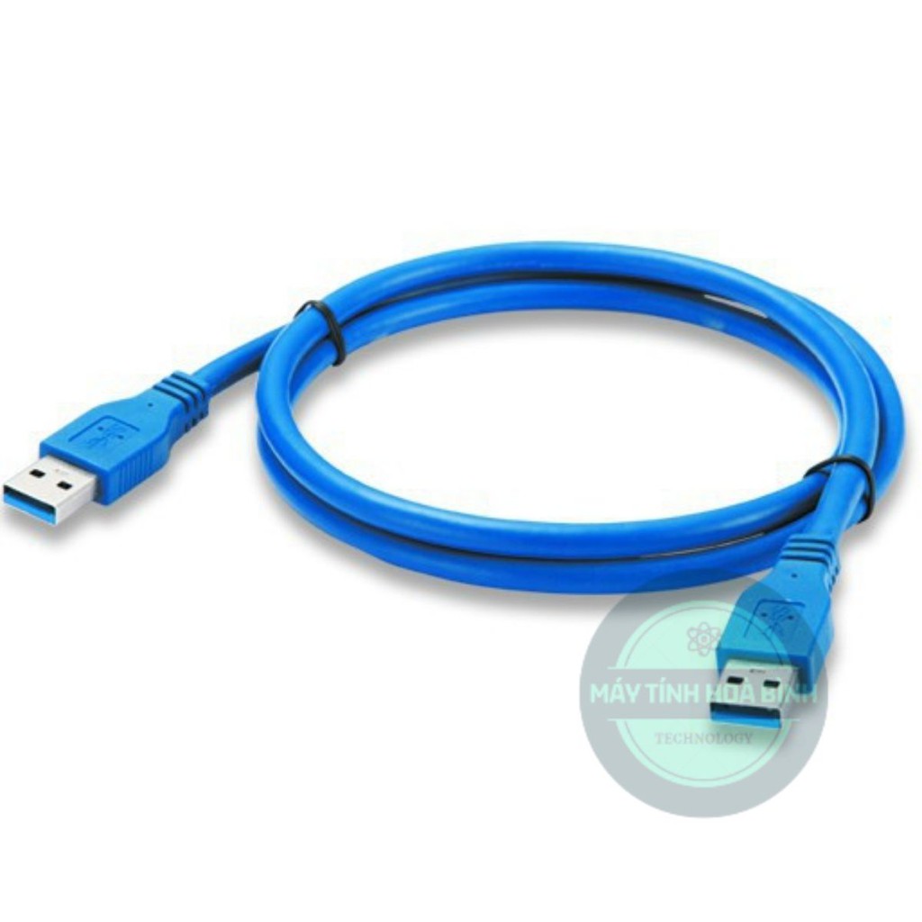 10 Dây usb 2 đầu đực xịn dài 60cm 3.0