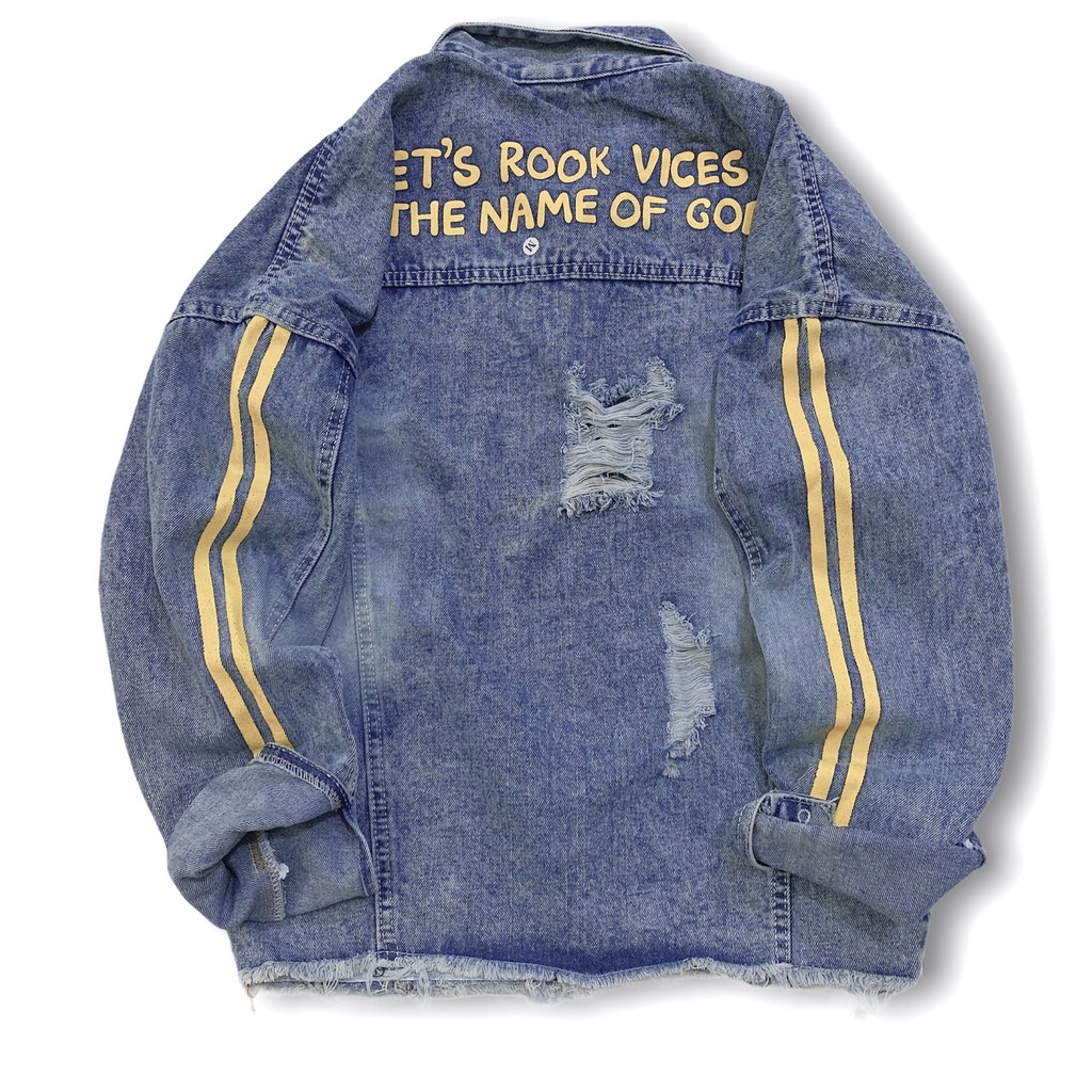 Áo Khoác Jean (Denim Jacket) Nam Nữ YAYSHOP cá tính cực ngầu - UNISEX