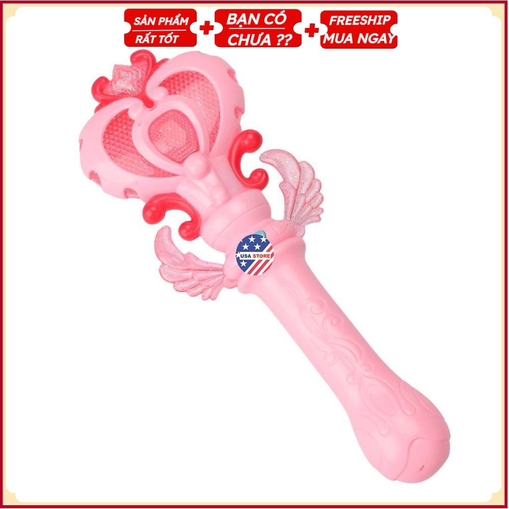 Đồ Chơi Quyền Trượng Công Chúa Tuyết Phát Đèn (Giao Mẫu Ngẫu Nhiên)