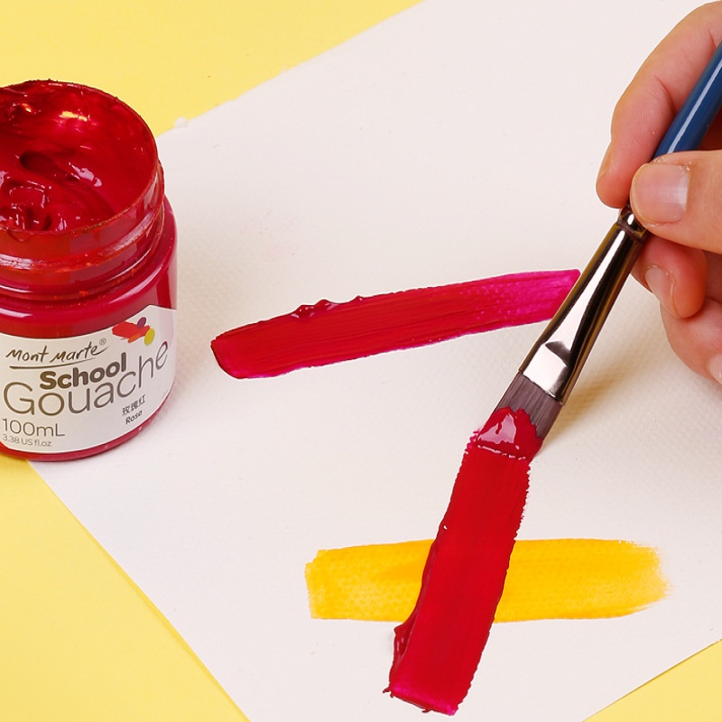 Màu acrylic Gouache Mont Marte 100ml cao cấp vẽ trang trí giầy - tranh - vải canvas
