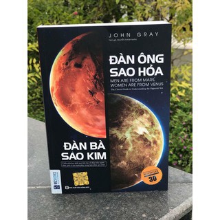 Sách - Đàn Ông Sao Hỏa Đàn Bà Sao Kim ( Phiên Bản Bìa 2 Hành Tinh)
