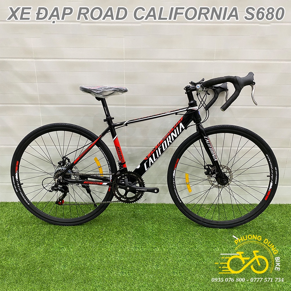 Xe đạp thể thao CALIFORNIA S680 - Mẫu Road