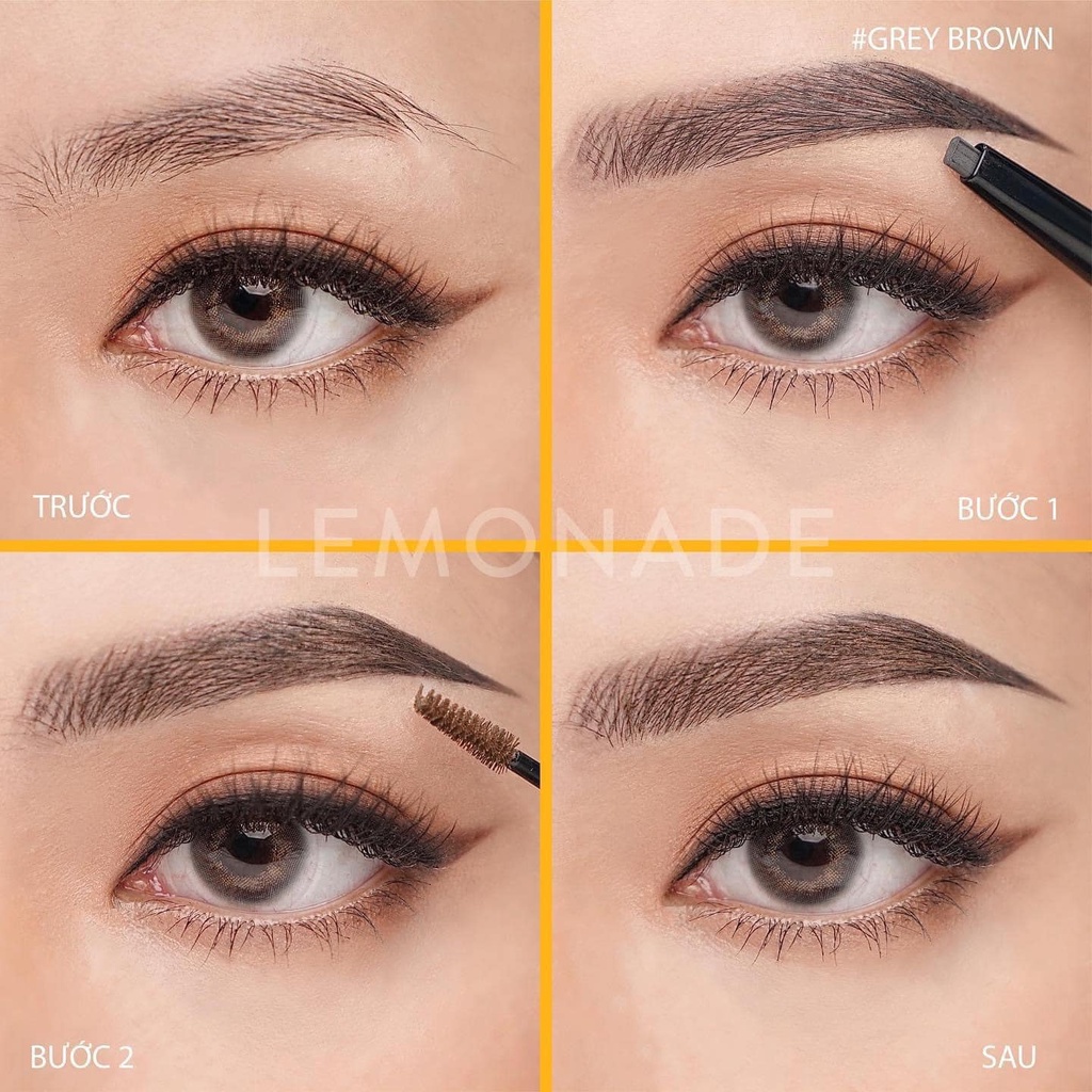 Chì kẻ mày 2 đầu Lemonade Want It Got It Dual Eyebrow 4g