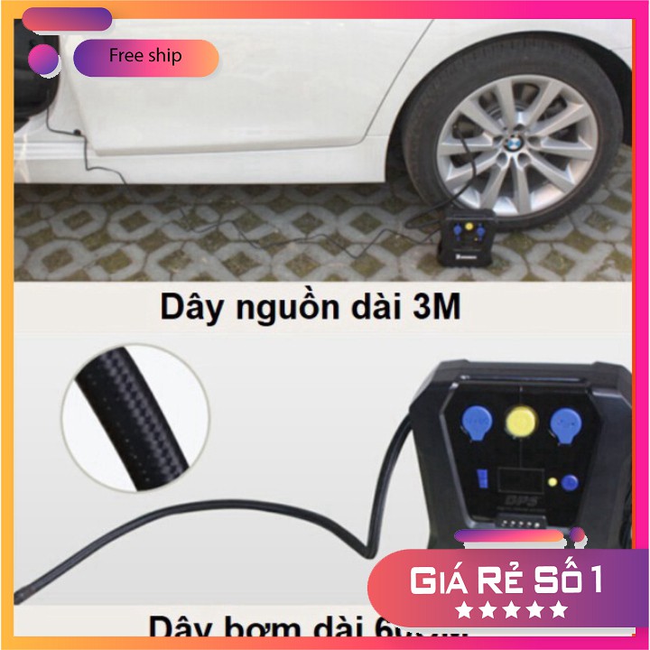 Máy bơm lốp ô tô tự ngắt nhãn hiệu Michelin 4398ML-12266 D