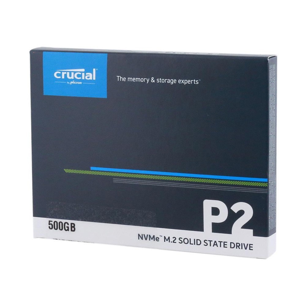 Ổ cứng SSD Crucial P2 500GB NVMe 3D-NAND M.2 2280 PCIe Gen3 x4 CT500P2SSD8