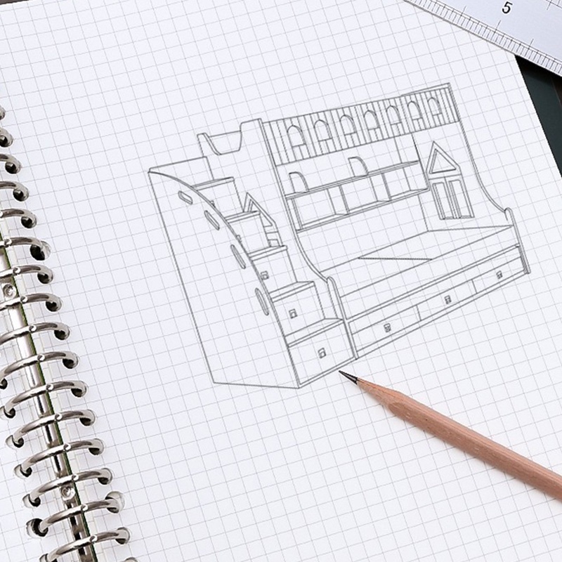 Bộ 60 Sổ Tay Khổ A5 / B5 Họa Tiết Chiếc Lá / Kẻ Ô / Chấm Bi Độc Đáo Tiện Dụng Cho Văn Phòng / Trường Học