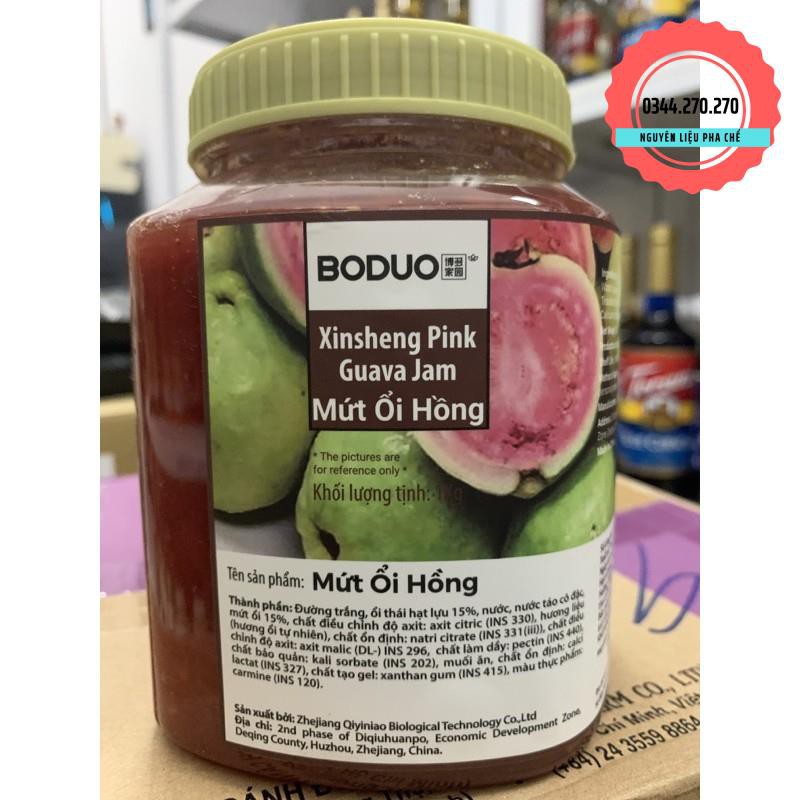 Mứt ổi hồng Boduo- Làm trà ổi hồng (hộp 1kg) | BigBuy360 - bigbuy360.vn