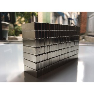 Nam châm đất hiếm hình chữ nhật 30x10x5mm, lực từ cực mạnh (CAM KẾT HÀI LÒNG)
