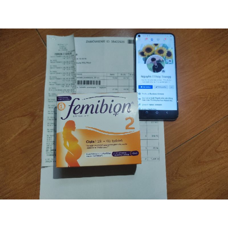 Femibion 2 - vitamin tổng hợp cho mẹ bầu giai đoạn 13-40 tuần