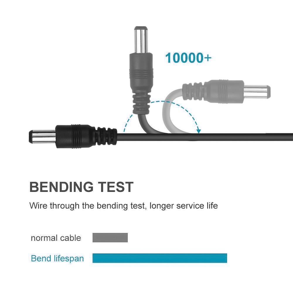 [MUMU] Dây cáp sạc 5V USB - DC 5.5 Mm chất lượng cao