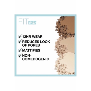 🍃 - Phấn phủ Maybelline Fit Me Matte + Poreless.Mỹ