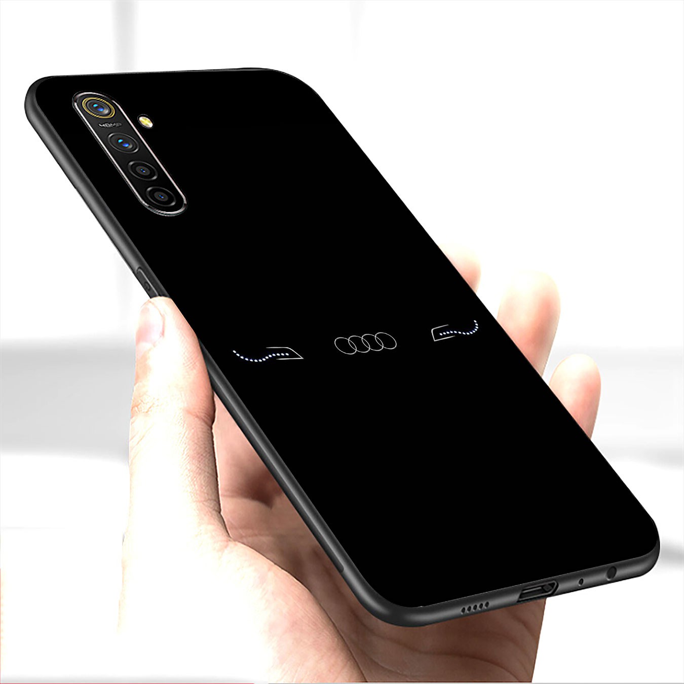 Ốp điện thoại Silicon mềm in logo Audi cho SAMSUNG GALAXY A9 A8 A7 A6 PLUS J8 2018 + A21S A70 M20 A6+ A8+ 6PLUS