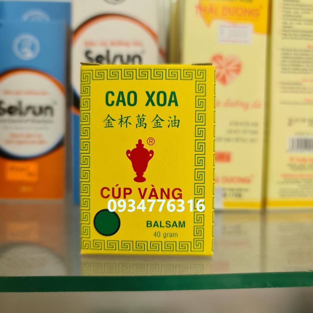 Dầu cù là cao xoa Cúp Vàng [hủ 40g]