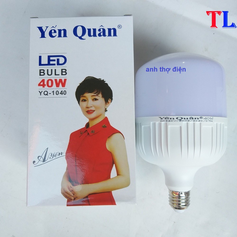 Bóng đèn LED trụ tròn 5W 10W 15W 20W 30W 40W 45W 50W 65w ánh sáng trắng