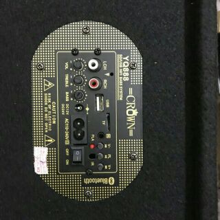 Loa crown vuông số 10 bluetooth.