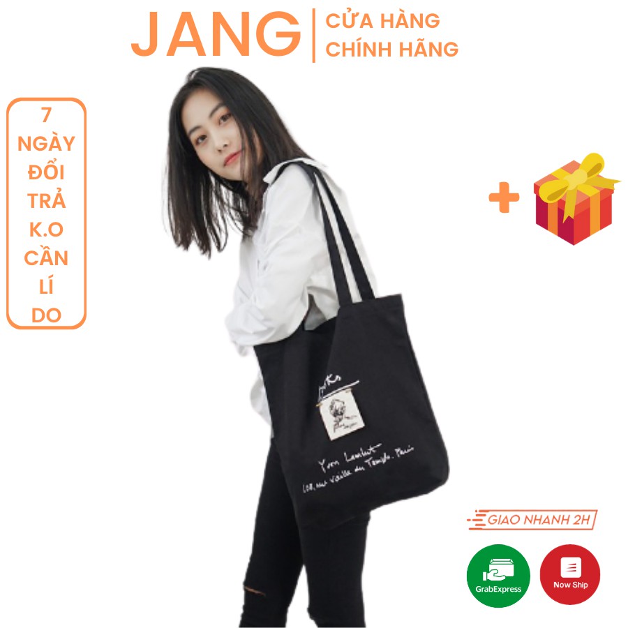 Túi tote đeo vai Books hàn quốc ulzzang