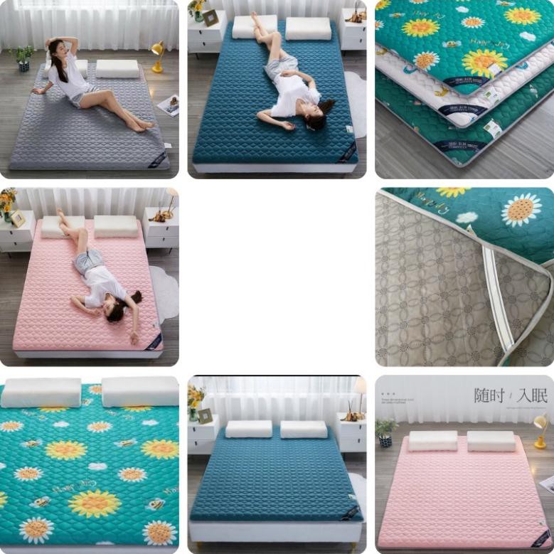 Đệm thảo dược NATURAL Đệm ngủ bông ép chống muỗi cao cấp không kèm gối