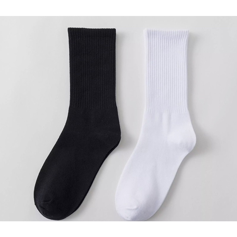 [SIÊU ĐẸP]Tất vớ cổ cao Nam Nữ unisex, tất cổ cao cotton mềm.