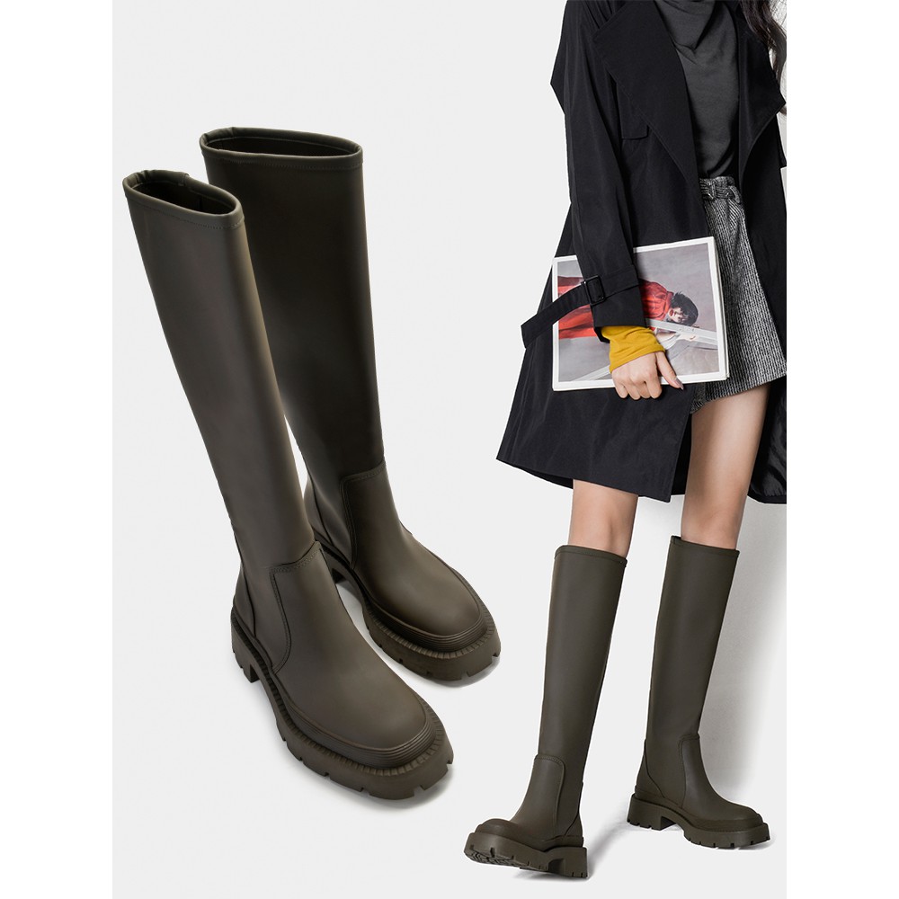 BỐT CAO SU CAO CỔ DA ZARA NỮ ĐI MƯA