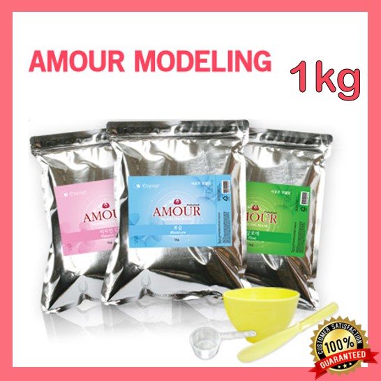 1kg mặt nạ chiết xuất trà xanh/than tre/ngọc trai/collagen/lô hội/chlora 12 loại tùy chọn