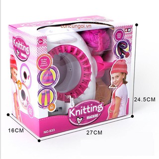 Đồ chơi Máy đan len quay chim cánh cụt , 833D