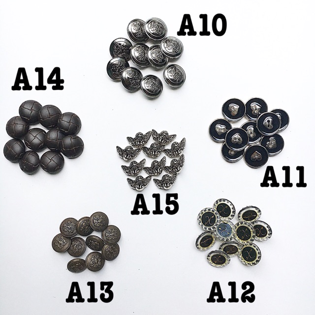 Nút áo dạ . Áo vest