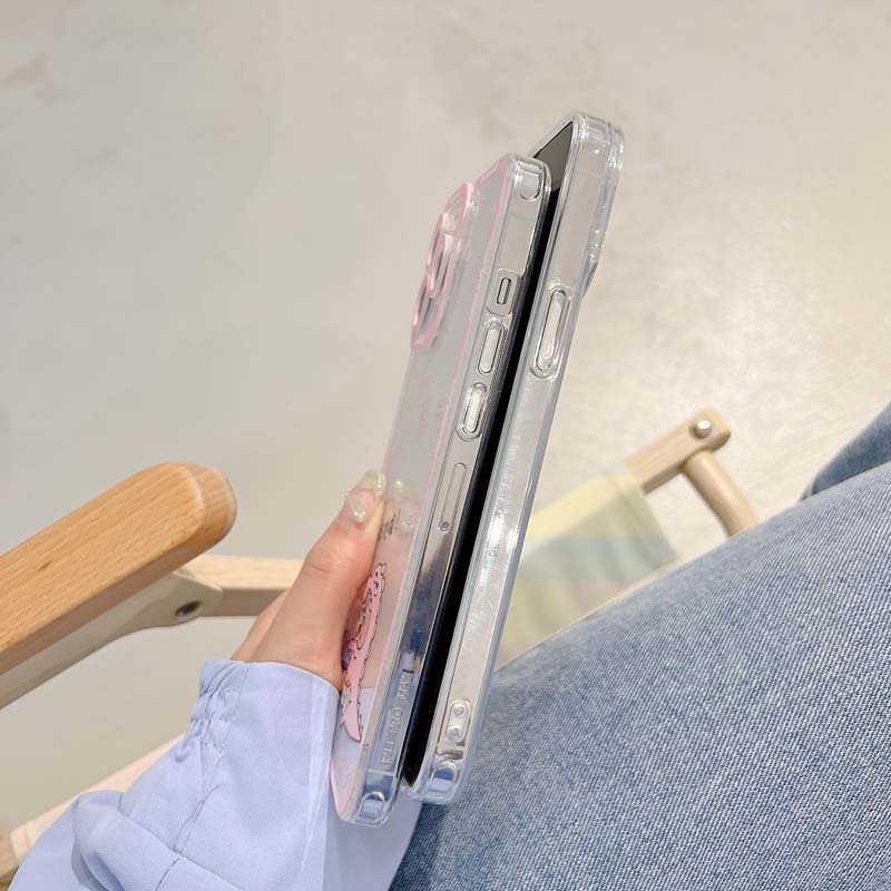 Ốp Điện Thoại TPU Silicon Mềm Chống Bụi Bẩn Chống Sốc In Hình Khủng Long Cho IPhone 13 11 12 Pro Max 7 8 Plus X XR XSMAX
