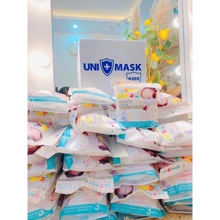 Sét (3 cái) Khẩu Trang Gấu Uni Mask (Dành cho trẻ từ 0-3 tuổi)