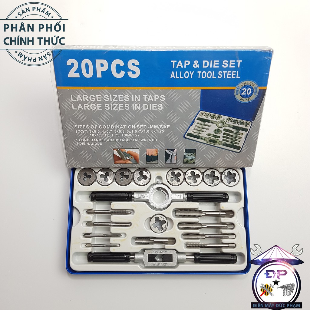 Bộ taro ren 20 PCS ( công ty )