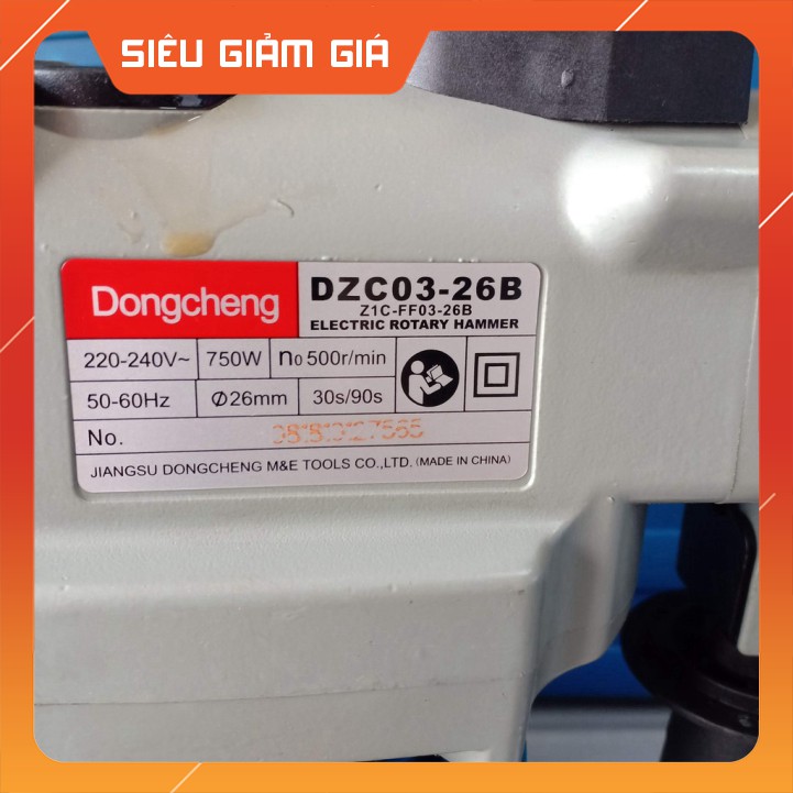 Máy vừa khoan và đục bê tông Dongcheng DZC03-26B