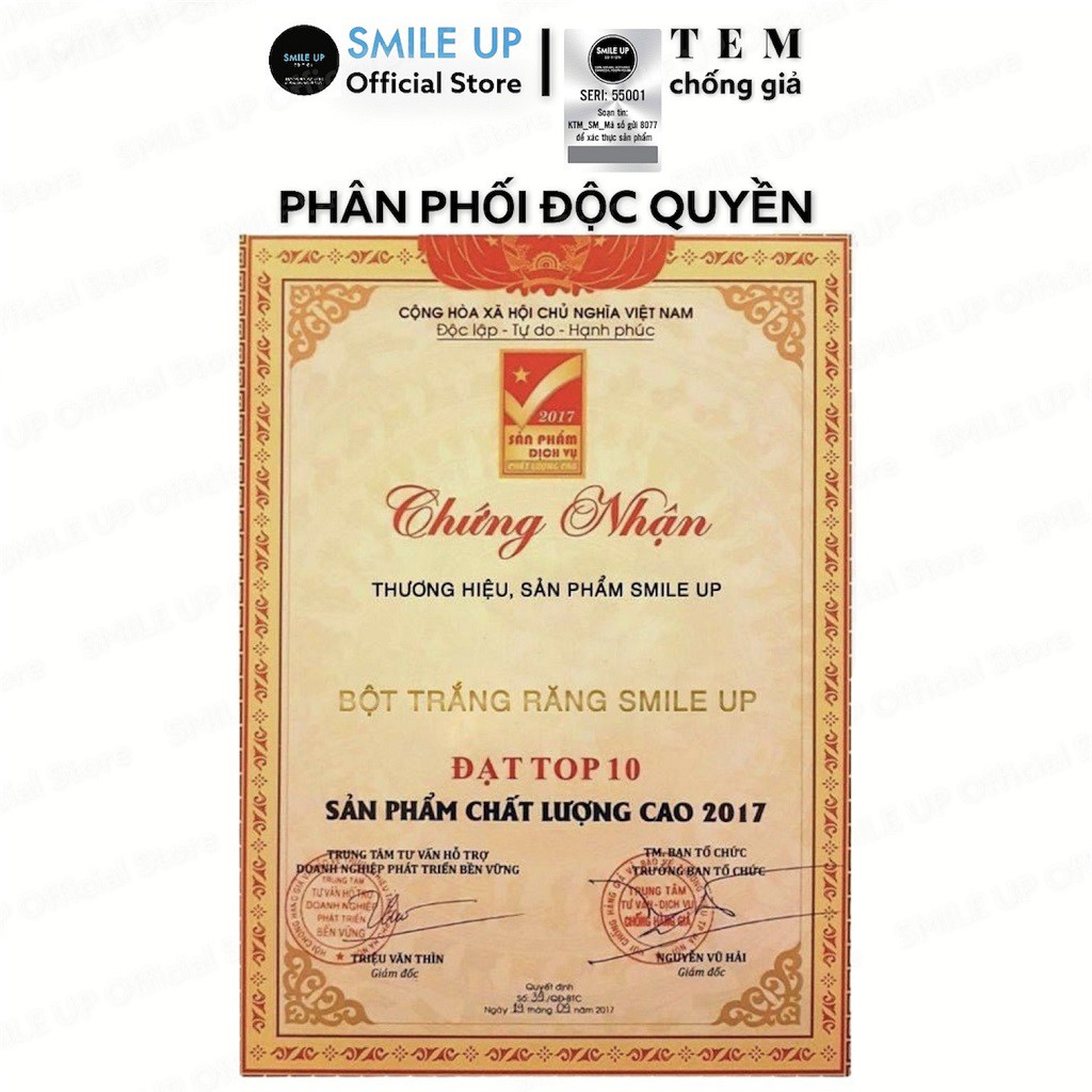 [Mã COSDAY - 50k đơn 250k] Than hoạt tính Trắng răng SMILE UP 100gram