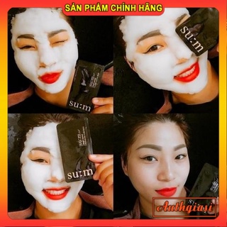 Combo Miếng Sum thải độc sủi bọt Sum37 Bright Award Bubble-De Mask