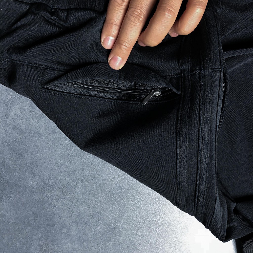 Quần Jogger Nam Đen 3 Sọc Đen, Ống Bo Chun Đẹp | BigBuy360 - bigbuy360.vn