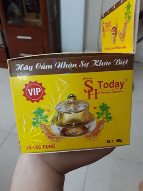 SH Today vàng kem nám tàn nhang 10 tác dụng 40g