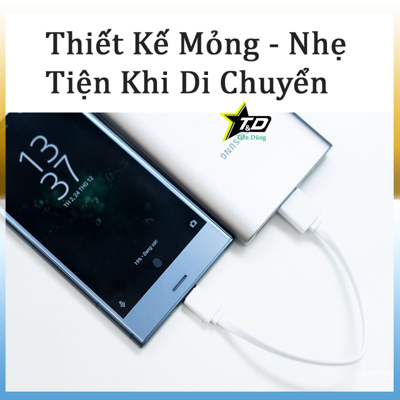 Pin dự phòng Samsung EB-P1100 10.000 mAh cổng USB-C- Sạc dự phòng 10.00mAh mỏng hỗ trợ sạc nhanh