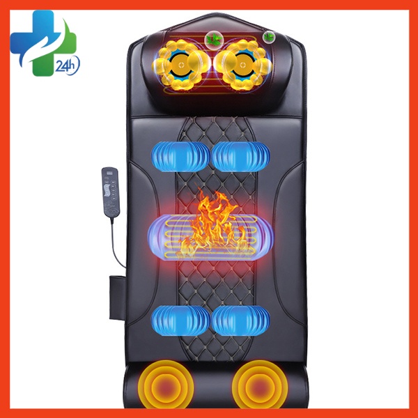 Đệm, Nệm Massage Toàn Thân, Thảm Mát Xa Lưng Hồng Ngoại Trị Liệu Beame BM-N92