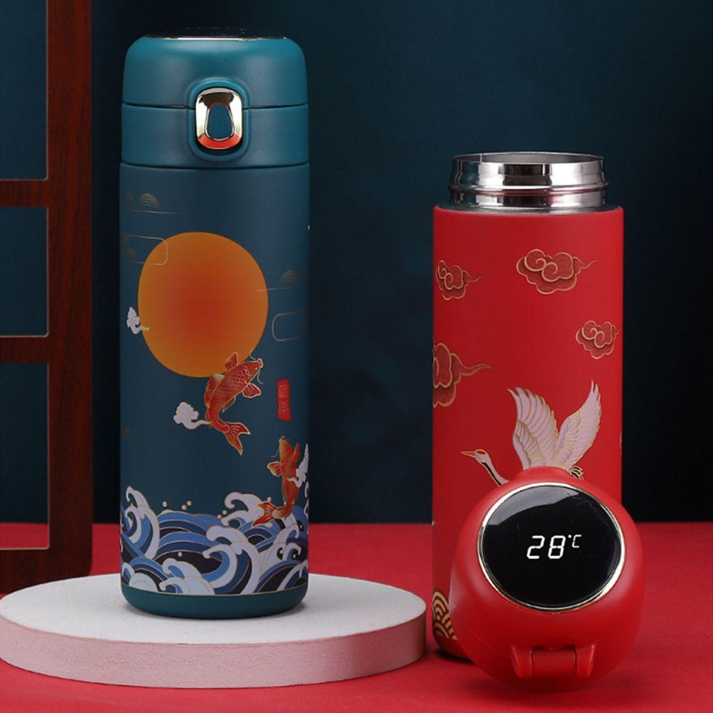 Bình Nước Giữ Nhiệt Mini Có Màn Hình LED Hiển Thị