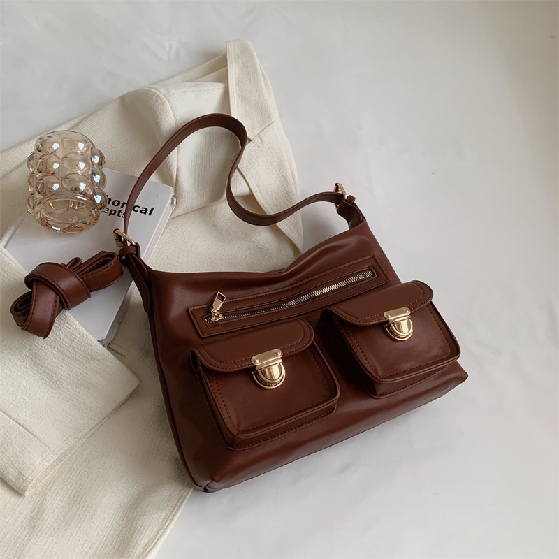 Túi Xách Bucket Đeo Vai Phong Cách Thời Trang Retro Dành Cho Nữ