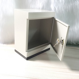 Két sắt mini tiết kiệm khóa chìa