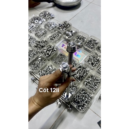 cốt 12 li + tán bít 2 đầu