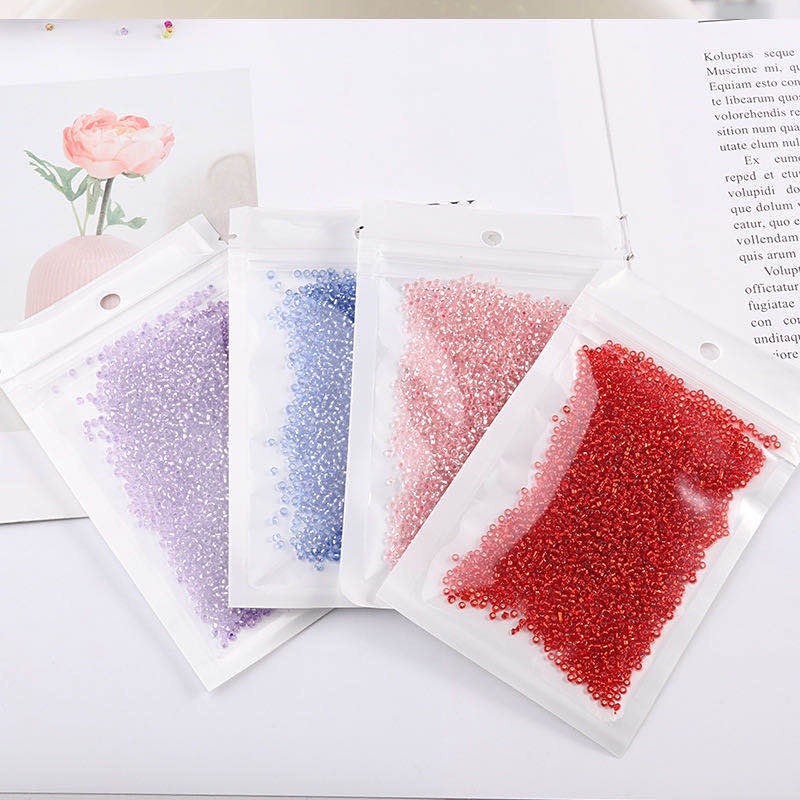 Set 1000 hạt kính 2mm làm kẹp tóc