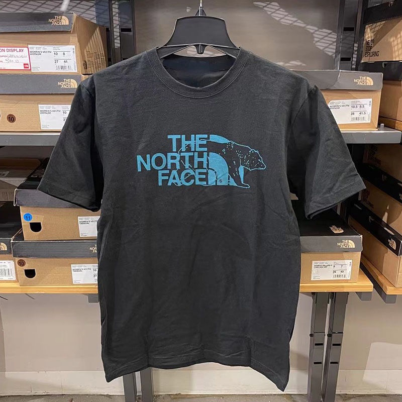 THE NORTH FACE Áo Thun cotton Ngắn Tay LOGO New York Dabao Cá Tính