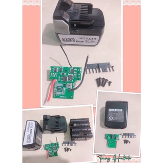 Vỏ mạch hitachi 14.4v .mạch sạc adrapter