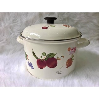 Nồi tráng men Fujihoro FRV-22DW 22cm