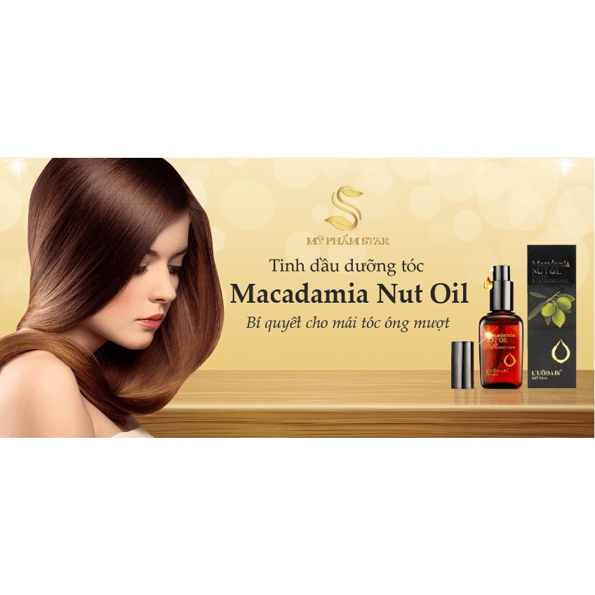 Tinh dầu dưỡng tóc Macadamia Nut Oil 50ml