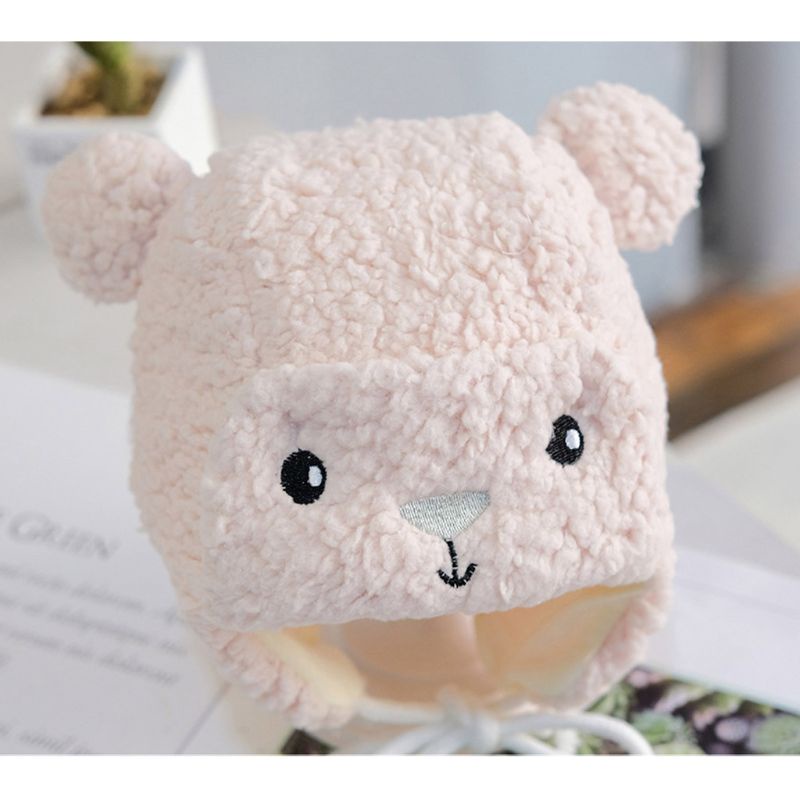 Mũ Beanie Phong Cách Vintage Đáng Yêu Cho Bé