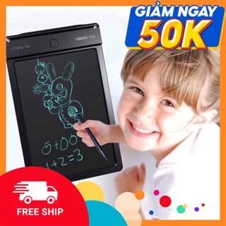 Bảng viết thông minh LCD tự xóa 8.5 inch cho bé tập vẽ, viết ( sáng tạo)
