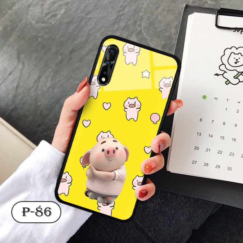 Ốp kính in hình cute Vivo S1/ iQOO Neo 855